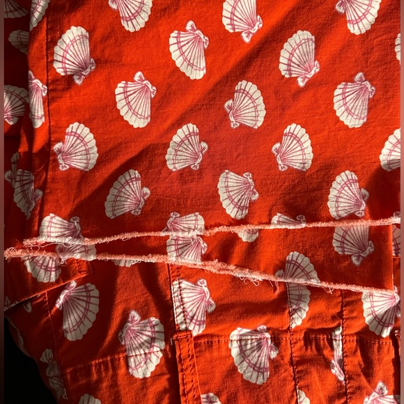 Anthropologie | Maeve • The Colette Red Sea Shell Pants - Picture 13 of 15